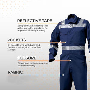 Overol de Trabajo Hecho en Pakistán con Materiales de Alta Calidad, Ligero - Product Image 3