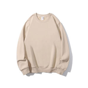 เสื้อสเวตเตอร์ผ้าฝ้าย100% เฮฟวี่เวทเสื้อสเวตเชิ้ตทรงหลวมพิมพ์ลายออกแบบได้ตามที่ต้องการ - Product Image 2