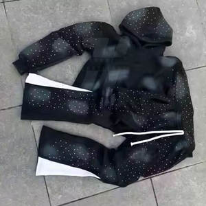 Vêtements légers et abordables pour hommes Survêtements en strass Dernier design Survêtements en strass pour hommes - Product Image 2