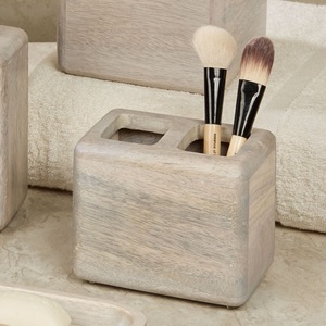 Elegant Design Wooden Bathroom Soap Holder Sets for Decoration Luxury Bathroom Set for Home or Hotel Use - Product Image 3