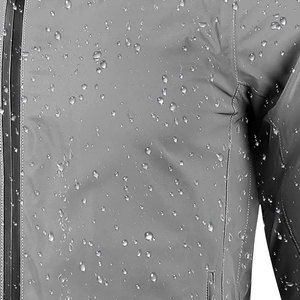A prueba de viento cremallera con capucha nuevo diseño elegante logotipo personalizado lluvia chaqueta cortavientos de alta calidad hombres chaquetas de lluvia - Product Image 3