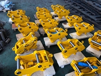 Attache rapide hydraulique pour excavatrice de 1 à 9 tonnes, Sany Sy35u, attache rapide manuelle, vente en gros d'accessoires pour machines de construction