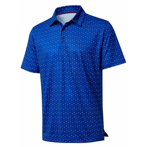 Meilleur design T-shirt polo léger pour homme Nouvelle arrivée Manches courtes Matériau polyester sec solide Prix de vente bon marché - Product Image 2