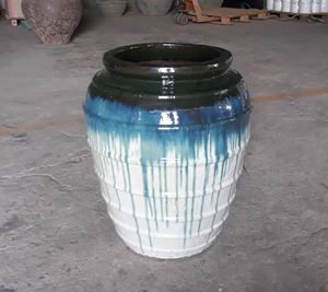 [Leo Nguyen Le] - Wholesale outdoor garden indoor desktop glazed <b>ceramic</b> planter <b>flower</b> <b>pots</b> &amp planters - Product Image 1