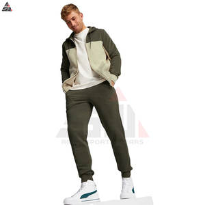 Meilleur prix de vente Logo sur mesure survêtements pour hommes hiver décontracté 100% coton vêtements de rue de haute qualité - Product Image 6