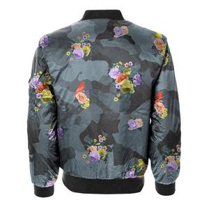 Wholesale Custom Men's Stylish Satin Bomber <b>Jacket</b> <b>Winter</b> <b>Waterproof</b> Eco-Friendly Stand Collar with Custom Logo - Product Image 4