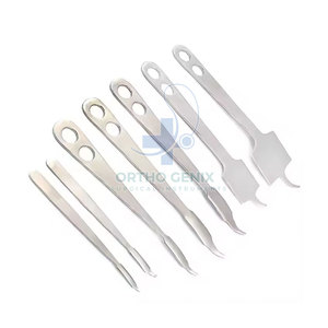Ensemble de leviers osseux, instruments chirurgicaux orthopédiques en acier inoxydable, manuels, haute qualité, certifiés CE pour utilisation hospitalière, procédures osseuses - Product Image 5
