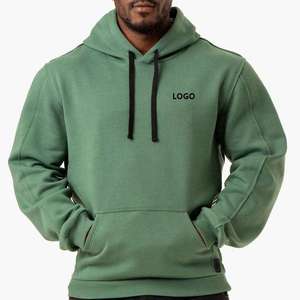 Nouveaux hommes personnalisés de haute qualité lourd luxe coton polaire vente en gros vierge plaine pull surdimensionné à capuche grande taille - Product Image 1