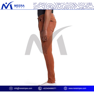 กางเกงยีนส์ขายาวสีฟ้าสำหรับผู้ชายเทรนด์กางเกงยีนส์ขาดๆกางเกงยีนส์แนวสตรีทสวมใส่สบายทรงสลิมฟิตสำหรับผู้ชายขายดีในปี2025 - Product Image 3