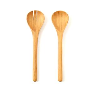 Juego de cubiertos de madera de alta calidad para cena, cuchara, tenedor, cuchillo, servidores de ensaladas, venta al por mayor, último producto - Product Image 4