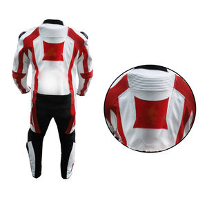 Combinaison de moto en cuir de vachette véritable Combinaison de moto en cuir personnalisée - Product Image 6