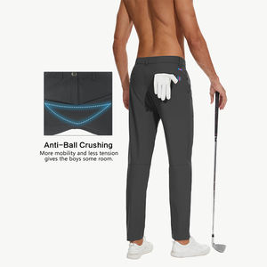 Pantaloni da <span class=keywords><strong>Uomo</strong></span> Personalizzati con Logo Ricamato, ad Asciugatura Rapida, Traspiranti, Micro-Elastici, Casual, da Golf, Pantaloni Stretch da <span class=keywords><strong>Uomo</strong></span> - Product Image 3