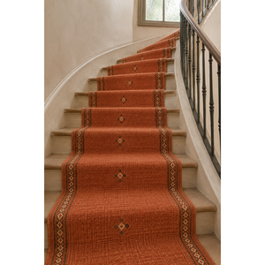 Tapis de couloir marocain fait main, lavable, motif diamant, style kilim, moderne, luxueux, abstrait, pour adolescents - Product Image 6