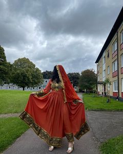 Vêtements traditionnels faits à la main robe afghane haute qualité meilleur matériel afghan Vintage femmes robes 0635 - Product Image 5