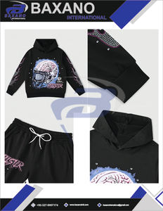 Conjuntos de ropa deportiva para hombre, unisex, informales, de invierno, con estampado gráfico personalizado, conjunto de pantalón y sudadera con capucha, ropa deportiva urbana, sudadera con capucha estampada - Product Image 6