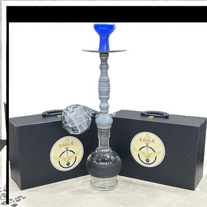 Nuevo diseño Fancy Hookah Set para la venta Russian Chicha Modern Fancy Big Acrylic Hookah Hecho a mano con muchos colores y sabores personalizados - Product Image 2
