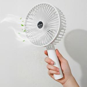 Ventilateur intelligent mécanique silencieux multifonctionnel, rechargeable par USB, batterie portable, base de support verticale pour voiture, usage domestique - Product Image 1