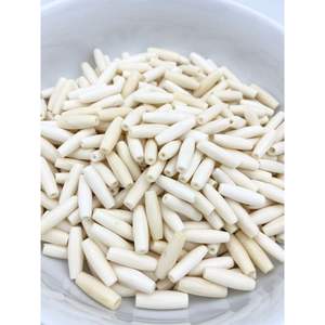 Perles de tuyau en os de buffle blanc écologique fabriquées à la main Tube Long naturel bijoux personnalisables collier Tribal artisanat perles bricolage - Product Image 2