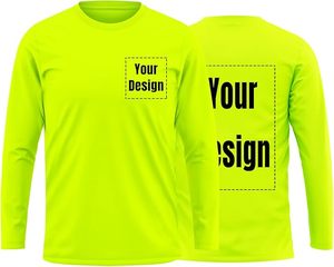 High Visibility Casual Workwear Breathable Plaid Pattern Printed Safety <b>Shirt</b> <b>Green</b> Long Sleeve Navy Blue Reflective Knitted - Product Image 2