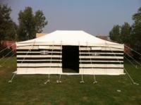 Tente en toile arabe de haute qualité fabriquée en usine, tente de glamping en toile de coton de luxe, tente en toile arabe imperméable