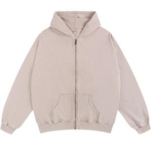 Men's Custom Made Acid Washed Hoodie Quick Dry Breathable Winter Wear with Customized Design Printing Zipper Up <b>Zip</b> <b>Hood</b> - Product Image 6