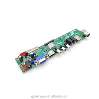 Hochwertiges Universelles TV-Board DVB-C/T/T2 Jumper LCD Digital-TV-Motherboard