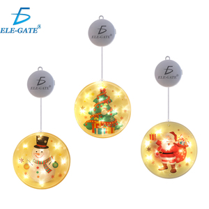 Luci LED a stringa bianche calde in PVC per Natale, IP65, a batteria, con funzione lampeggiante per casa e feste, con ventosa - Product Image 4