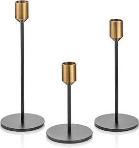 New Design Handmade Iron <b>Candle</b> <b>Stick</b> Holder <b>Black</b> Colour for Home Decor Hotel Restaurant Dining Table Centrepiece for Christmas - Product Image 2