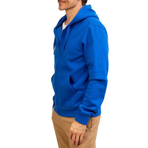 เสื้อฮู้ดดี้แบบสวมหัวมีซิป ทรงโอเวอร์ไซส์ สำหรับทุกเพศ ผลิตตามสั่ง คุณภาพสูง ผ้าฝ้ายฟลีซ 100% พิมพ์ลายแบบซับลิเมชั่น รับผลิตแบบ OEM บุซับในสำหรับฤดูหนาว - Product Image 2