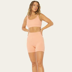 Nuevo Conjunto de Yoga para Mujer, Último Diseño, Alta Calidad, Transpirable, Cintura Elástica, 2 Piezas, Spandex/Poliéster, Personalizable - Product Image 5