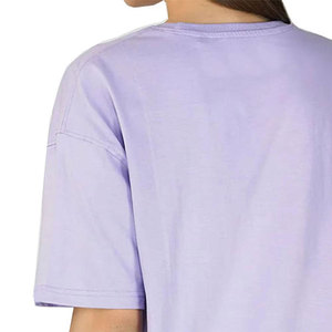 Camiseta Oversize de Algodón Lavado para Mujer, Estilo Urbano Holgado, Fabricante Mayorista OEM ODM - Product Image 3