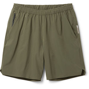 Short de course décontracté taille haute à séchage rapide pour hommes Short d'entraînement de sport en plein air à motif solide - Product Image 1