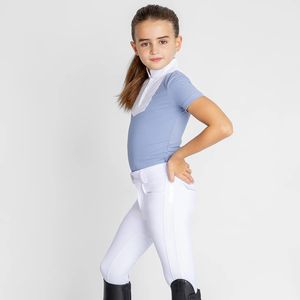 Pantalones de equitación para niños de calidad superior con reflector, ropa de ajuste elástico, pantalones de montar a caballo personalizados al por mayor - Product Image 1