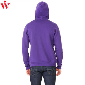 Diseño personalizado de los hombres 100% de algodón de lana de invierno de peso pesado sudaderas con capucha Casual impreso liso teñido en tallas 3XL 6XL patrón sólido - Product Image 5