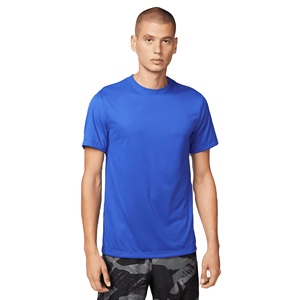 Men's Signature Performance Fitted <b>Raglan</b> <b>T</b>-<b>Shirt</b> | 94% Cotton 6% Spandex Crew Neck Short Sleeve Drop Shoulder Mauve Tee - Product Image 1