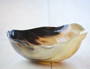 Artesanía varios cuenco de cuerno hecho a mano para utensilios de cocina cuenco de cuerno profundo hecho a mano con Color Natural a la venta genuino único y - Product Image 2