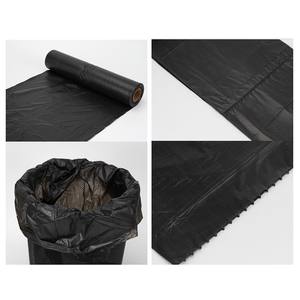 Sacs poubelle sacs poubelle noirs pour déchets ménagers sacs poubelle à poche plate - Product Image 2