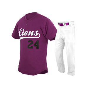 Conjunto de uniforme de béisbol profesional de la mejor calidad, transpirable, diseño hecho en Pakistán, material de poliéster OEM ODM, estilo deportivo - Product Image 6