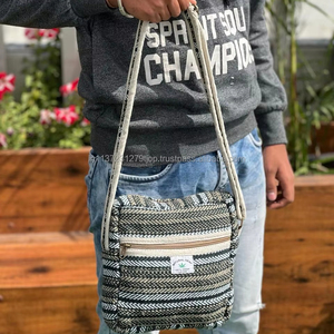 Bolsos Cruzados de Cáñamo de Diseño Nuevo, Bolso Multiusos Elegante de Yute con Material de Algodón, Bolsos de Hombro Sostenibles, Bolsos de Compras para Mujer - Product Image 5