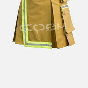 Kilt utilitaire traditionnel de pompier d'Écosse | Firemans Tactical Duty Cotton Utility Kilt Fabriqué au Pakistan - Product Image 5