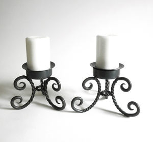 Bougeoir chauffe-plat doré pour décoration intérieure personnalisée Ensemble de 4 pièces avec couvercle en fer métallique géométrique Lanterne de table de style ins - Product Image 6