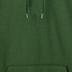 Sweat à capuche 100% coton épais pour hommes Streetwear Pull d'hiver brodé à motif solide Service OEM thermique à capuche - Product Image 6