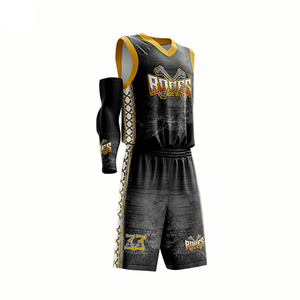 Uniforme de baloncesto reversible para hombre, camiseta y pantalones cortos transpirables de secado rápido para equipo, ropa de baloncesto escolar y universitaria - Product Image 1