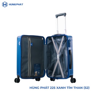 High-Fashion Carry on Luggage for Unisex Abs 225 Aluminum <b>Suitcase</b> Luggage Normal <b>Lock</b> Bags and <b>Suitcases</b> Hung Phat Manufacturer - Product Image 2