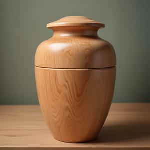 New Arrival Wooden <b>Memorial</b> Cremation Urn Hot Selling Wooden Funeral Cremation Urn Available at Competitive Price - Product Image 4