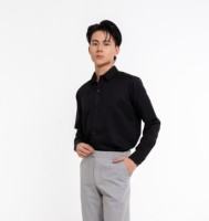 Services de Traitement de Vêtements pour Hommes en Polyester à Compression Personnalisée en Gros au Vietnam – Prix Compétitif, Options de Conception de Chemises OEM/ODM