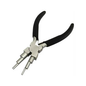 Ergonomic Stainless Steel High Quality Bail Making Pliers for Jewelry Making with Wire Loops - Product Image 1