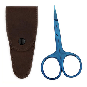 Profesional ligero de acero inoxidable curvo-afilado diestro manicura cutícula tijeras de uñas cuidado personal belleza cabello - Product Image 1