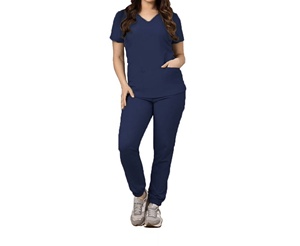 Women's Hospital <b>Scrubs</b> CUSTOMIZE DESIGN Nursing <b>Clothes</b> Hospital Uniform Medical <b>Scrubs</b> Sets Dental Women/men Multicolor - Product Image 5
