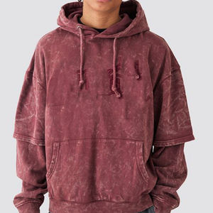 Sudaderas con capucha Vintage para hombre Sudadera con capucha desgastada Sudaderas con capucha gráficas - Product Image 1